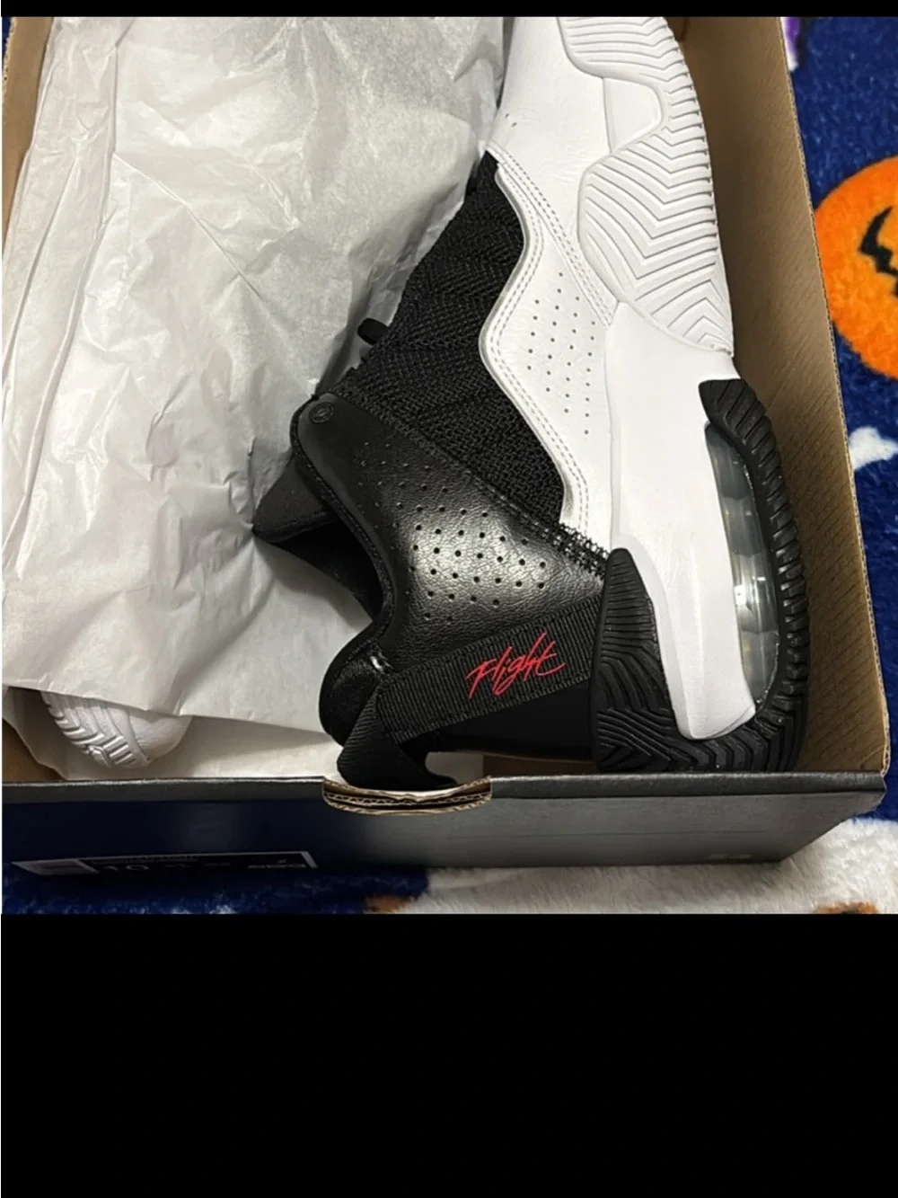 Jordan stay loyal Black, White & Red Basketball Sneakers